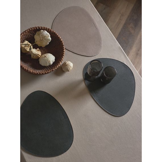 Набор из 4-х двухсторонних сервировочных салфеток Drop, 33х41 см, зеленый/бежевый, Liberty Jones, изображение 4