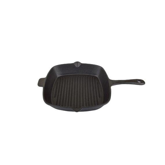 Сковорода-гриль чугунная d=26*26 cм, P.L. Proff Cuisine