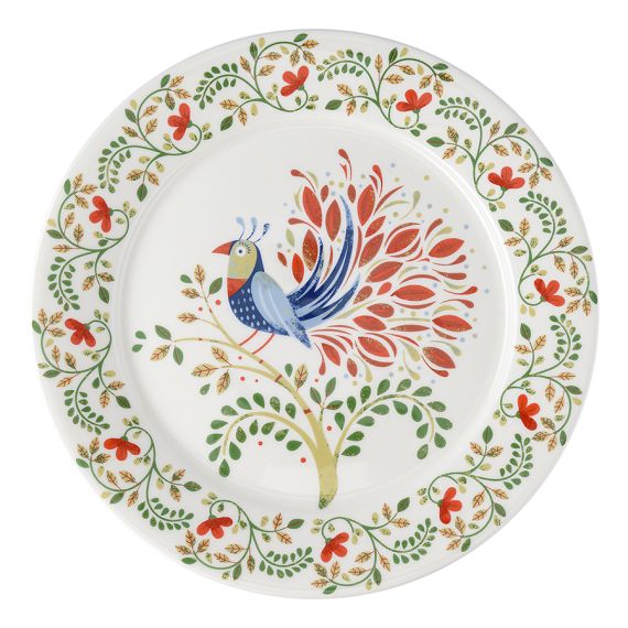 Набор тарелок Fantail Bird из коллекции Birds of Paradise в подарочной упаковке, d 28 см, 2 шт., Liberty Jones, изображение 3