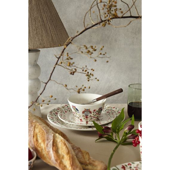 Набор тарелок Owl из коллекции Birds of Paradise в подарочной упаковке, d 28 см, 2 шт., Liberty Jones, изображение 3