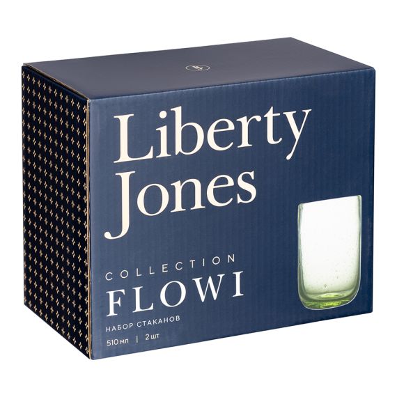 Набор стаканов Flowi, 510 мл, темно-зеленые, 2 шт., Liberty Jones, изображение 11