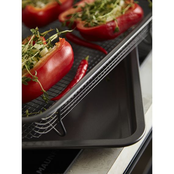 Противень для запекания с решеткой-гриль Roast Masters, 25х33 см, черный, Liberty Jones, изображение 9