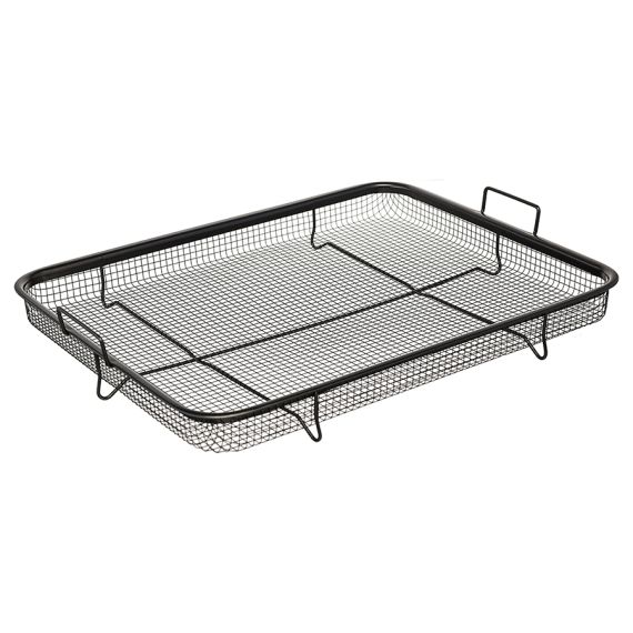 Противень для запекания с решеткой-гриль Roast Masters, 36х45 см, черный, Liberty Jones, изображение 9