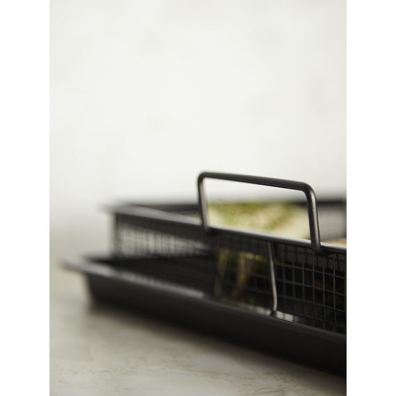 Противень для запекания с решеткой-гриль Roast Masters, 36х45 см, черный, Liberty Jones, изображение 7