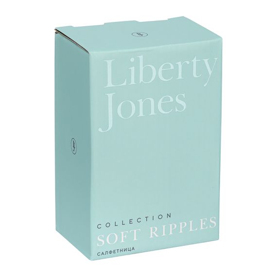 Салфетница Soft Ripples, Dual Glazing, 13х8,8 см, Liberty Jones, изображение 3