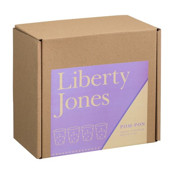 Набор стаканов Pom-pon, 425 мл, 4 шт., Liberty Jones, изображение 20