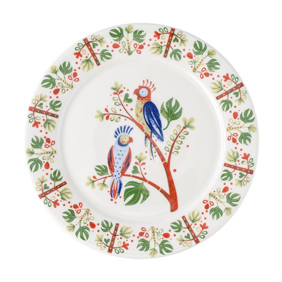 Набор тарелок Parrot из коллекции Birds of Paradise в подарочной упаковке, d 21 см, 2 шт., Liberty Jones, изображение 4