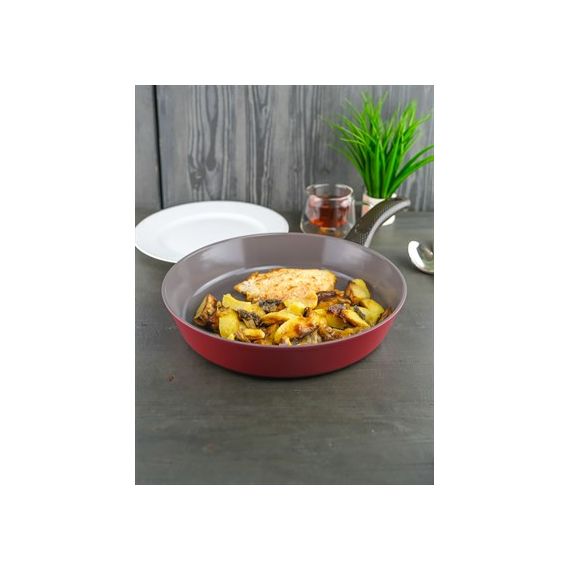 Сковорода для индукционных плит De Chef Bordo 28 см, Neoflam