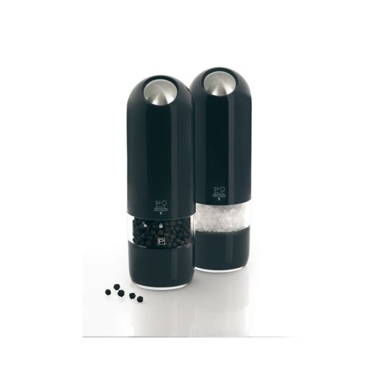 Набор электрических мельниц для соли и перца 17см, серый, ALASKA PEUGEOT, Франция, изображение 2