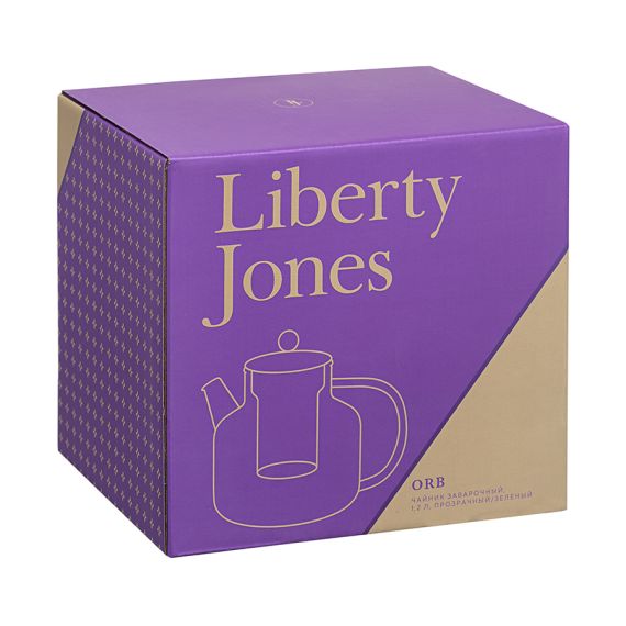 Чайник заварочный Orb, 1,2 л, желтый/зеленый, Liberty Jones, изображение 7