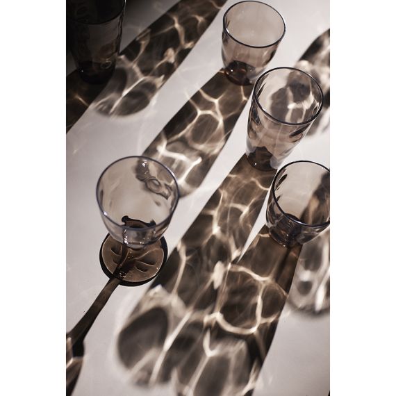 Набор стаканов Hollow, 450 мл, серо-коричневый, 4 шт., Liberty Jones, изображение 4