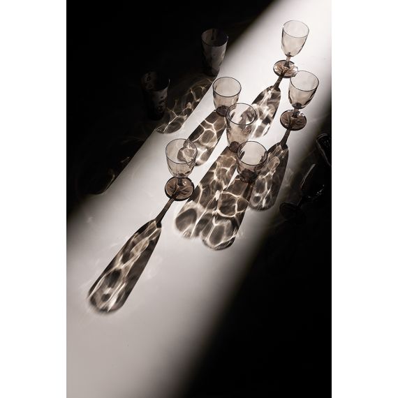 Набор стаканов Hollow, 550 мл, серо-коричневый, 4 шт., Liberty Jones, изображение 2