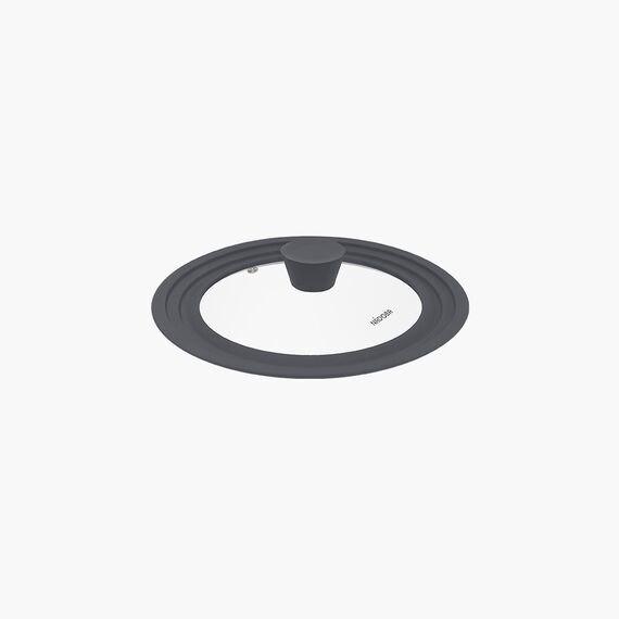 Универсальная крышка с силиконовым ободом, 24/26/28 см, серия EMA, NADOBA
