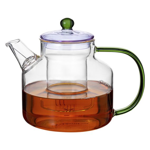Чайник заварочный Orb, 1,2 л, фиолетовый/зеленый, Liberty Jones, изображение 6