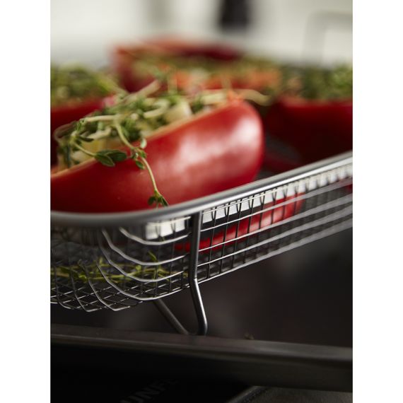 Противень для запекания с решеткой-гриль Roast Masters, 25х33 см, черный, Liberty Jones, изображение 10