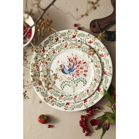Набор тарелок Fantail Bird из коллекции Birds of Paradise в подарочной упаковке, d 21 см, 2 шт., Liberty Jones, изображение 3