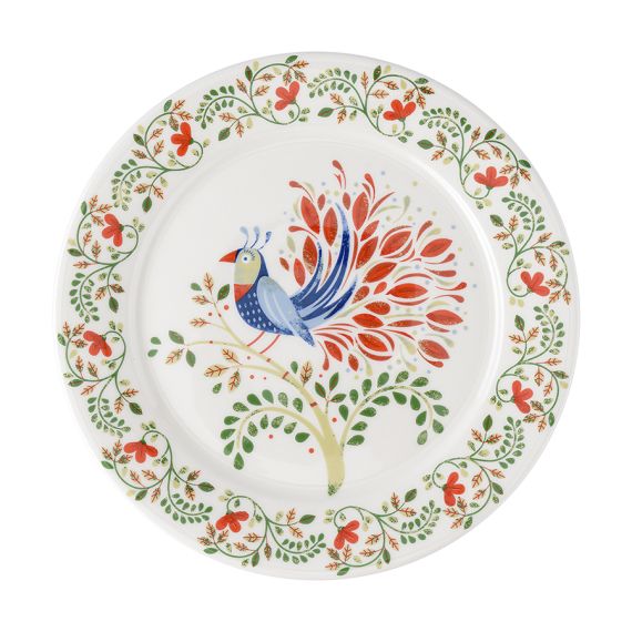 Набор тарелок Fantail Bird из коллекции Birds of Paradise в подарочной упаковке, d 21 см, 2 шт., Liberty Jones, изображение 4
