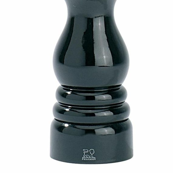 Мельница для соли 18 см, дерево, черный лакированный, PARIS PEUGEOT, Франция, изображение 5