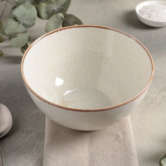 Салатник d 16 см h 8.5 см 770 мл, Seasons Бежевый, Porland, изображение 5