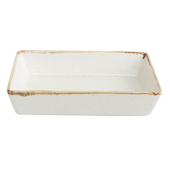 Блюдо прямоугольное 16х10 см h 4 см, Seasons Бежевый, Porland, изображение 3