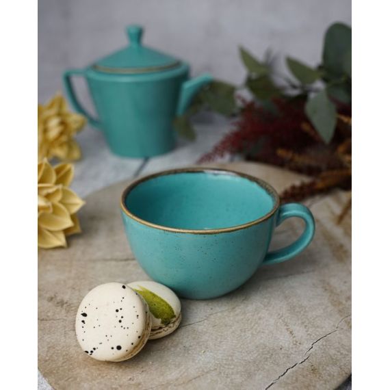 Чашка 340 мл, Seasons Бирюзовый, Porland, изображение 8