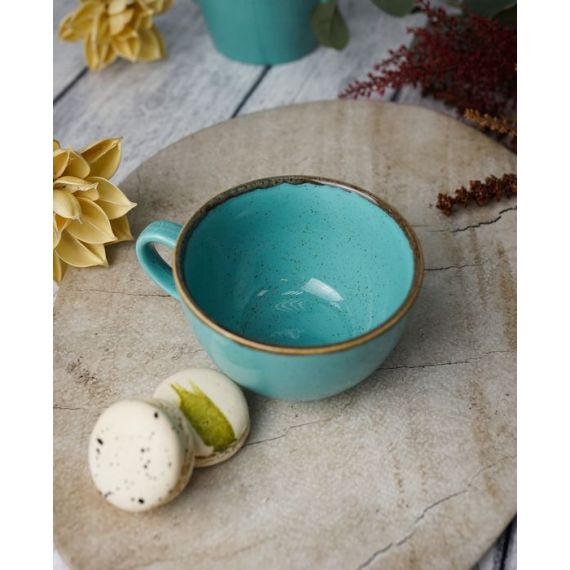 Чашка 340 мл, Seasons Бирюзовый, Porland, изображение 10