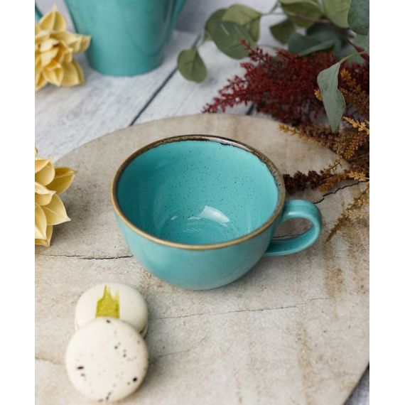 Чашка 340 мл, Seasons Бирюзовый, Porland, изображение 2