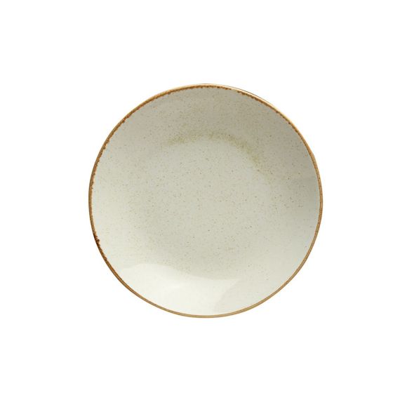 Тарелка глубокая 26 см безбортовая, Seasons Бежевый, Porland, изображение 2