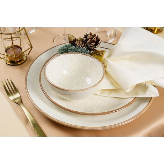 Салатник d 16 см h 8.5 см 770 мл, Seasons Бежевый, Porland, изображение 10