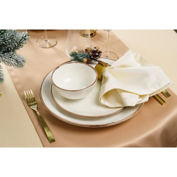 Салатник d 16 см h 8.5 см 770 мл, Seasons Бежевый, Porland, изображение 13