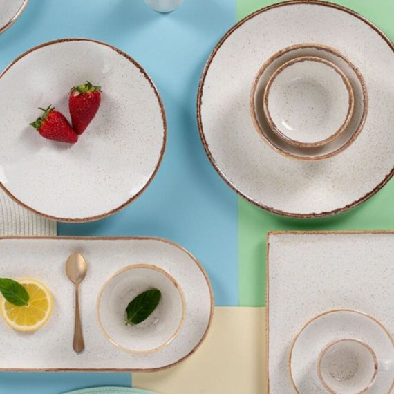 Тарелка для пиццы 28 см, Seasons Бежевый, Porland, изображение 7