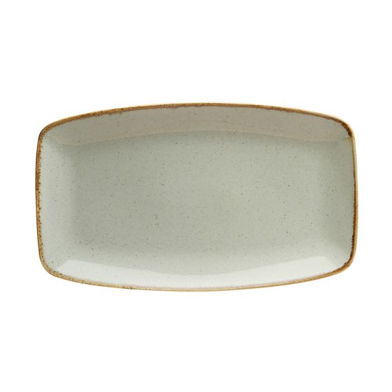 Тарелка прямоугольная 31*18 см, Seasons Серый, Porland, изображение 3