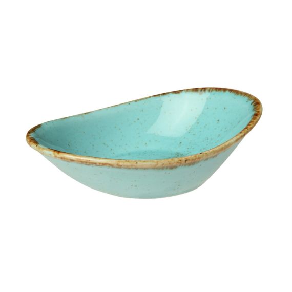 Соусник овальный 7х11 см, Seasons Бирюзовый, Porland, изображение 3