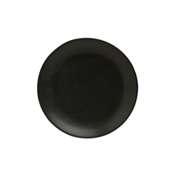 Тарелка 24 см безбортовая, Seasons Черный, Porland, изображение 4