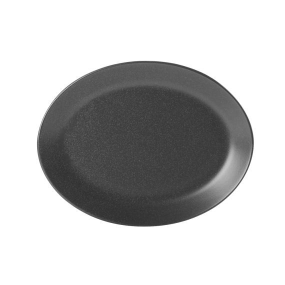 Блюдо овальное 36х27 см, Seasons Черный, Porland, изображение 2