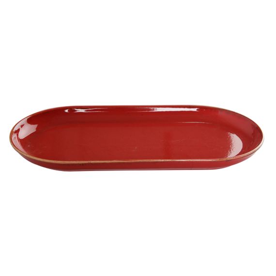 Блюдо овальное 30х15 см, Seasons Красный, Porland, изображение 16