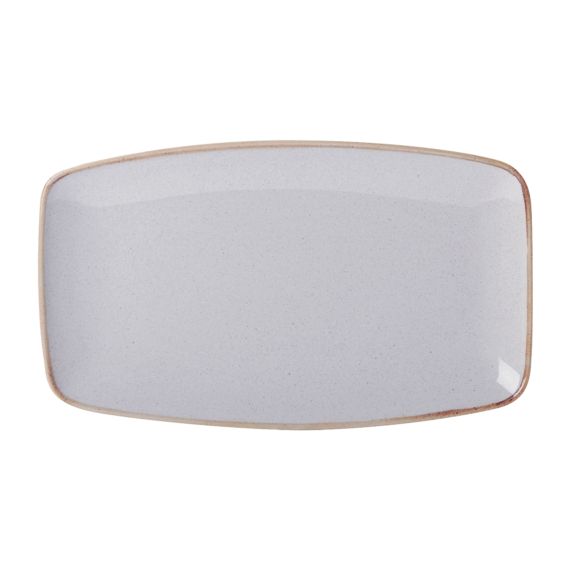 Тарелка прямоугольная 31*18 см, Seasons Серый, Porland, изображение 2