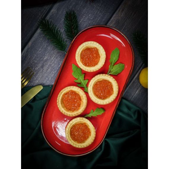 Блюдо овальное 30х15 см, Seasons Красный, Porland, изображение 8