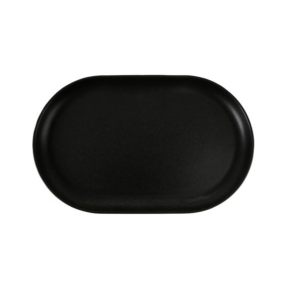 Блюдо овальное 32х20 см, Seasons Черный, Porland, изображение 2