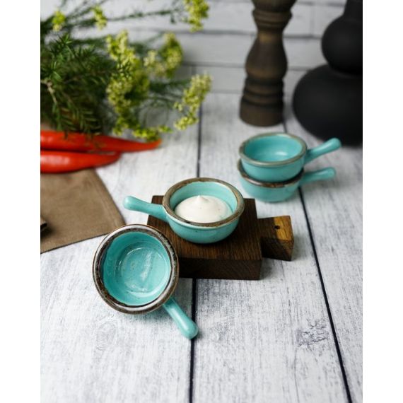 Соусник-сковорода d 6 см, Seasons Бирюзовый, Porland, изображение 11