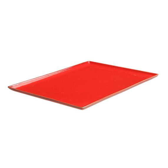 Блюдо прямоугольное 21х27 см, Seasons Красный, Porland, изображение 4