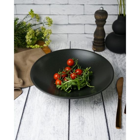 Чаша для салата 26 см, Seasons Черный, Porland, изображение 2