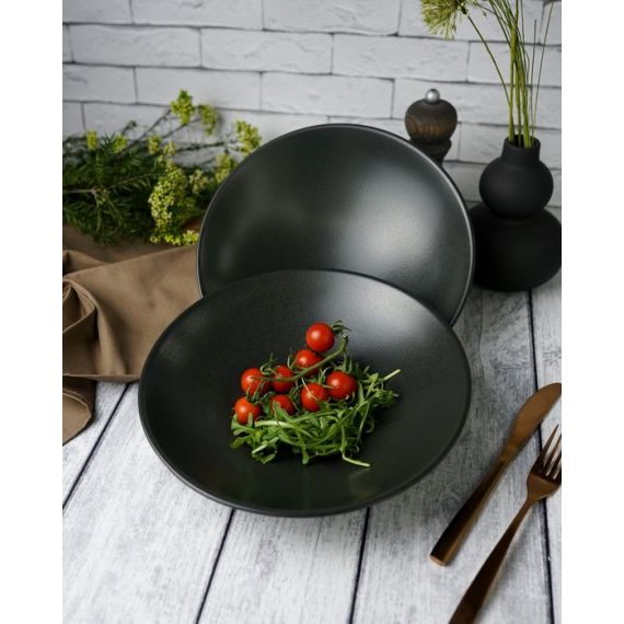 Чаша для салата 26 см, Seasons Черный, Porland, изображение 6