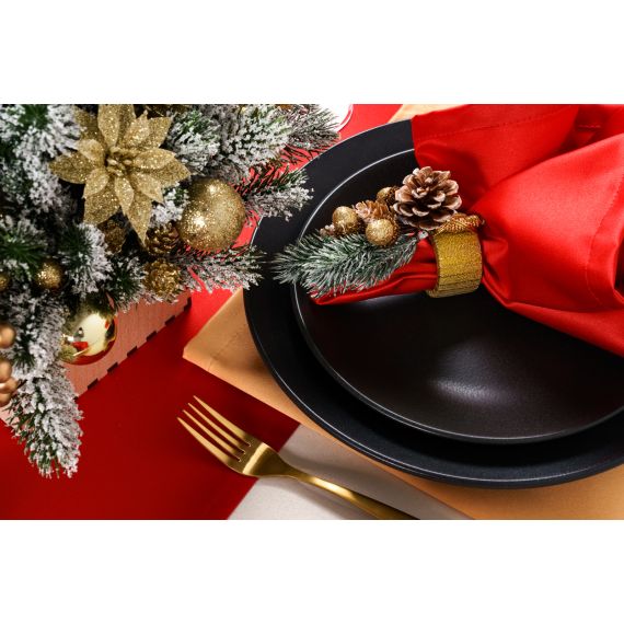 Соусник с ручками d 7 см, Seasons Черный, Porland, изображение 13