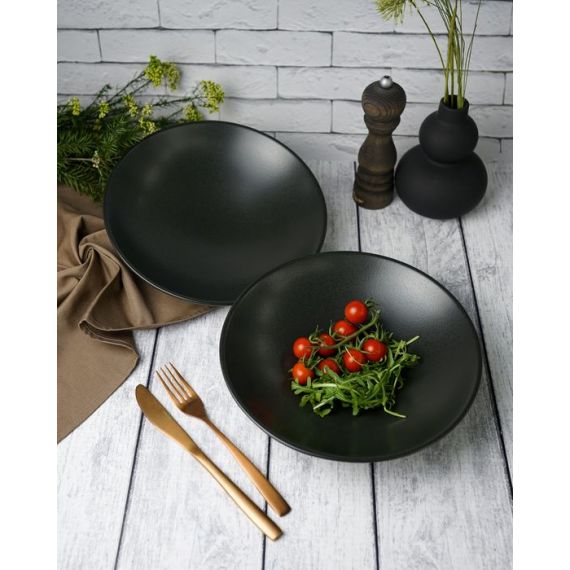 Чаша для салата 26 см, Seasons Черный, Porland, изображение 5