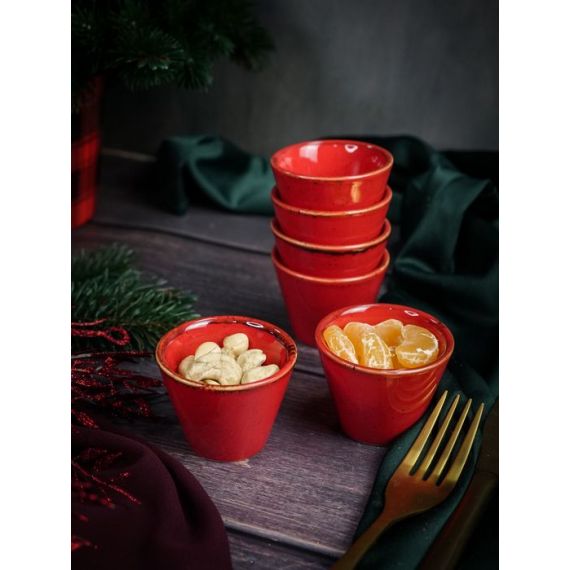 Соусник d 6 см h 4.5 см 50 мл, Seasons Красный, Porland, изображение 8