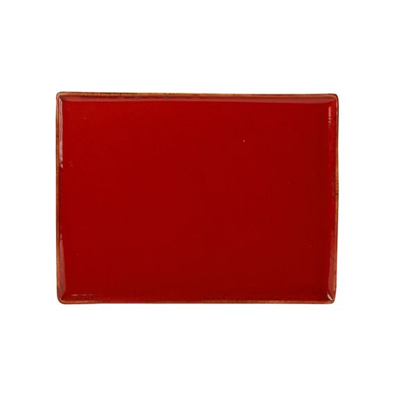 Блюдо прямоугольное 21х27 см, Seasons Красный, Porland, изображение 2