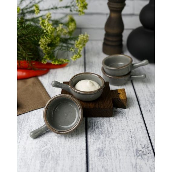 Соусник-сковорода d 6 см, Seasons Темно-серый, Porland, изображение 12