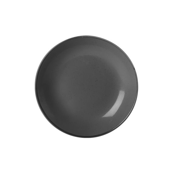 Тарелка глубокая 26 см безбортовая, Seasons Черный, Porland, изображение 2