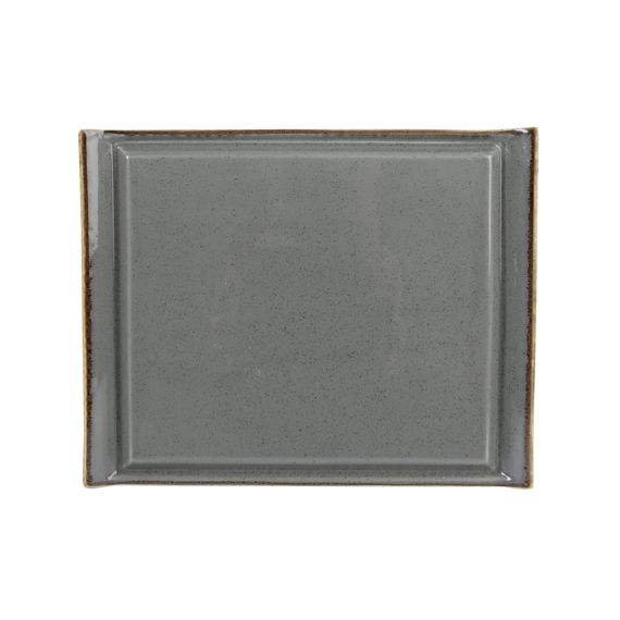 Блюдо для стейка 32х26 см, Seasons Темно-серый, Porland, изображение 4